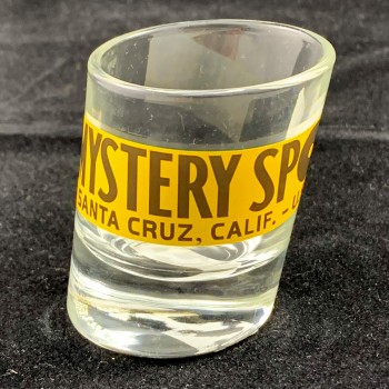 Clear Bump Tilt Shotglass